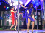 Thai Bar Girl Naked Pole Dance 2